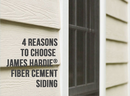 4 Reasons To Choose James Hardie Fiber Cement Siding