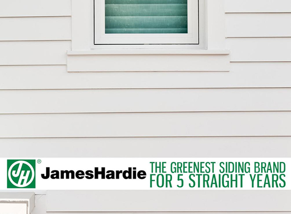 The Greenest Siding Brand For 5 Straight Years