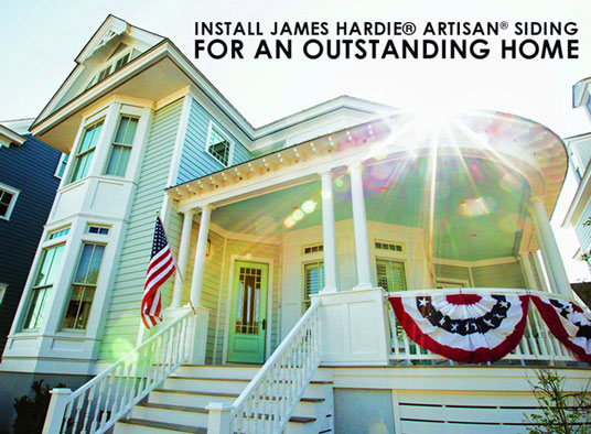 Install James Hardie Artisan Siding For An Outstanding Home