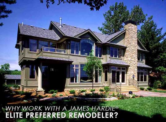 Why Work With A James Hardie Elite Preferred Remodeler