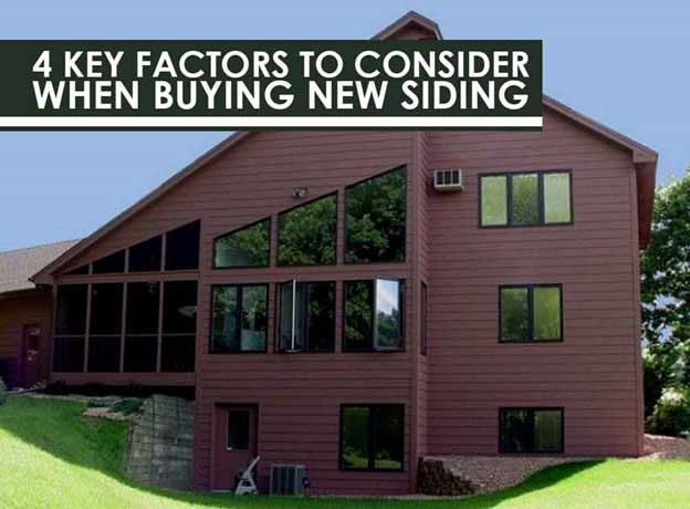 4 Key Factors To Consider When Buying New Siding