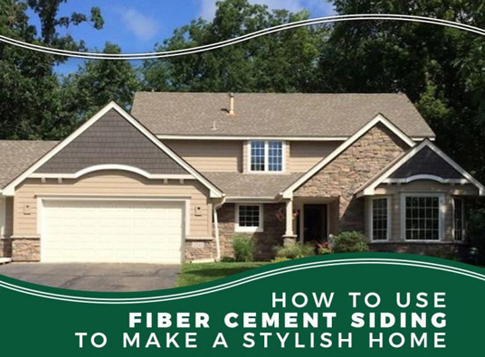 How To Use Fiber Cement Siding To Make A Stylish Home