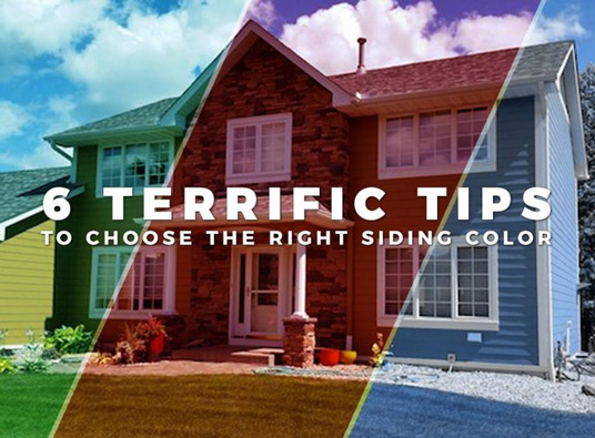 6 Terrific Tips To Choose The Right Siding Color