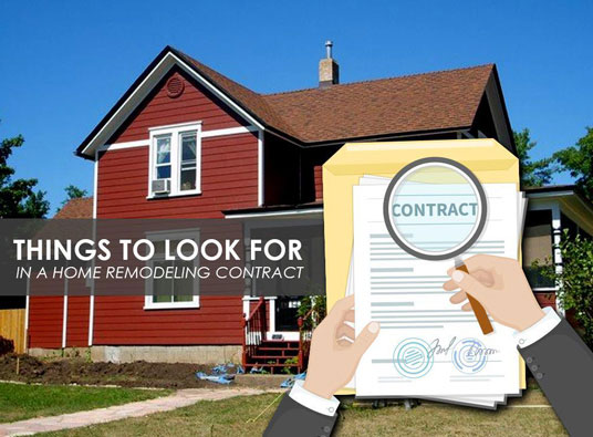 9 Things To Look For In A Home Remodeling Contract