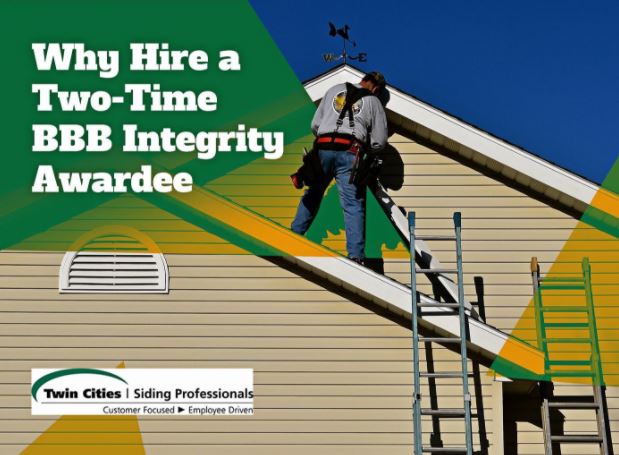 Why Hire A Two Time Bbb Integrity Awardee