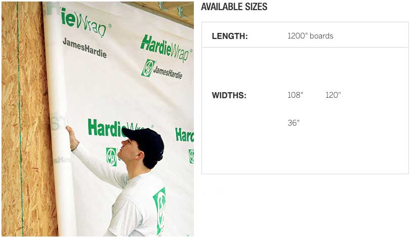 Hardiewrap Weather Barrier Size 1